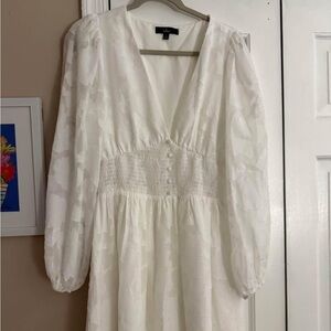 white Lulus dress